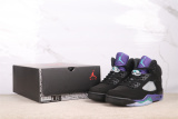 Air Jordan 5  Alternate Grape  Retro High Basketball Shoes Men Sneakers