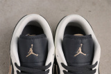 Air Jordan 1 Low Retro White Black Basketball Shoes Unisex Sneaker
