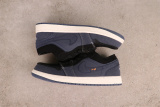 Air Jordan 1 Retro Low Black Grey Basketball Shoes Unisex Sneaker