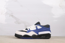 Air Jordan 4 Retro Black White Blue Basketball Shoes Unisex Sneaker Air Jordan 4 Retro Black White Blue Basketball Shoes Unisex Sneaker