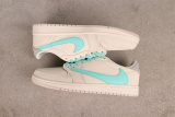 Air Jordan 1 Retro Low Yellow Light Green Inverted Hook Basketball Shoes Unisex Sneaker