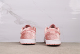 Air Jordan 1 Low Retro Fan Velvet Basketball Shoes Women Sneaker