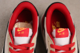 Air Jordan 1 Low Retro Brown Black Red Basketball Shoes Unisex Sneaker
