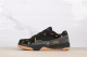 Nike Jordan Flight Court Retro Black Brown Printed Basketball Shoes Men Sneaker