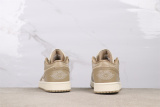 Air Jordan 1 Low Retro Light Brown Basketball Shoes Unisex Sneakers
