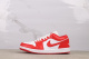 Air Jordan 1 Retro Mid White Red Basketball Shoes Unisex Sneakers