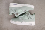 Air Jordan 4  Seafoam  Green Retro Basketball Shoes Unisex Sneaker