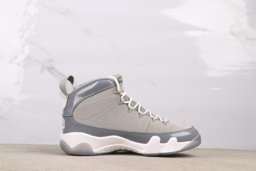 Air Jordan 9  Cool Grey  Retro High Basketball Shoes Men Sneakers