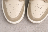 Air Jordan 1 Low Retro Light Brown Basketball Shoes Unisex Sneakers