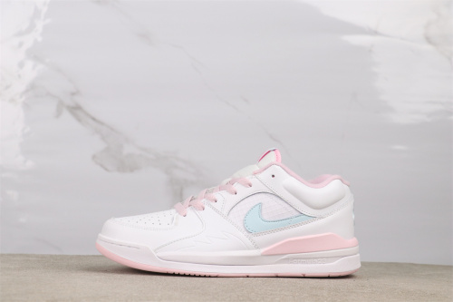 Air Jordan Stadium 90 Retro White Pink Basketball Shoes Women Sneakers
