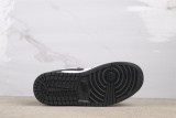 Air Jordan 1 Retro Low Black White Basketball Shoes Unisex Sneaker
