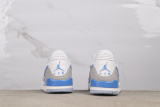 Air Jordan Legacy 312 Low Retro White Blue Basketball Shoes Unisex Sneaker