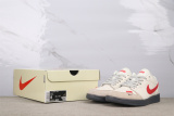 Supreme x Air Jordan 1 Low Retro Basketball Shoes Unisex Sneaker