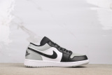 Air Jordan 1 Low  Shadow Toe  Retro Basketball Shoes Couple Sneaker