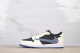 Travis Scott x Air Jordan 1 Low Retro Black Deep Blue Basketball Shoes Unisex Sneaker