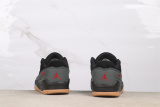 Nike Jordan Flight Court  Navy  Retro Black Red Basketball Shoes Men Sneaker