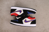 Air Jordan 1 Retro Low Purple Gold Lakers Basketball Shoe Unisex Sneaker