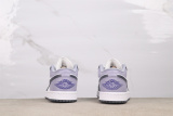 Air Jordan 1 Retro Low Haze Purple Basketball Shoes Men Sneaker
