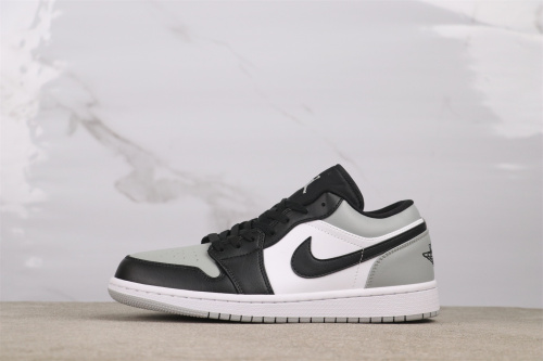 Air Jordan 1 Low  Shadow Toe  Retro Basketball Shoes Couple Sneaker
