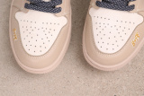 Bape x Air Jordan 1 Retro Low Light Brown Basketball Shoes Unisex Sneaker