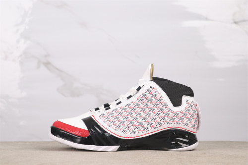 Air Jordan 23 Retro High White Black Red Basketball Shoes Men Sneaker