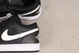 Air Jordan 1 Retro Low Black White Basketball Shoes Men Sneaker