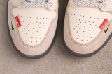 Supreme x Air Jordan 1 Low Retro Basketball Shoes Unisex Sneaker