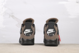 Air Jordan 4  Taupe Haze  Retro Black Brown Basketball Shoes Men Sneaker