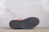 Supreme x Air Jordan 1 Low Retro Basketball Shoes Unisex Sneaker