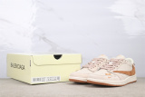 Travis Scott x Balenciaga x Air Jordan 1 Low Retro Deep Brown Basketball Shoes Couple Sneaker
