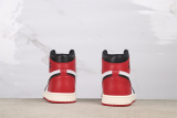 Air Jordan 1 High OG  Black Toe Reimagined  Retro Basketball Shoes Couple Sneaker