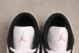Air Jordan 1 Low Retro White Black Pink Basketball Shoes Unisex Sneaker