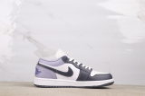 Air Jordan 1 Retro Low Haze Purple Basketball Shoes Men Sneaker