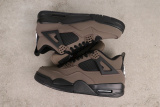 Air Jordan 4  Taupe Haze  Retro Black Brown Basketball Shoes Men Sneaker