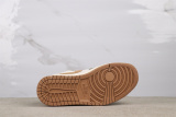 The North Face x Air Jordan 1 Low Retro Beige Brown Basketball Shoes Unisex Sneaker