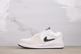Air Jordan Stadium 90 Retro Low White Black Basketball Shoes Unisex Sneaker