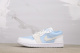 Air Jordan 1 Low Retro Light Blue Burst Hook Basketball Shoes Unisex Sneaker