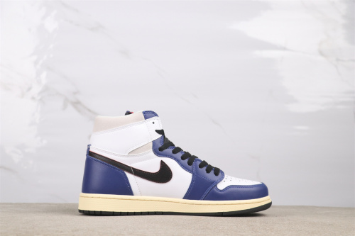 Air Jordan 1 High  DEEP ROYAL BLUE  Retro Basketball Shoes Unisex Sneaker