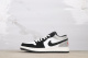 Air Jordan 1 Low Retro Black Grey Basketball Shoes Unisex Sneaker