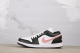 Air Jordan 1 Low Retro White Black Pink Basketball Shoes Unisex Sneaker