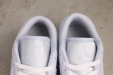 Air Jordan 1 Low Retro Light Blue Basketball Shoes Unisex Sneaker