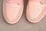 Air Jordan 1 Low Valentine's Day Retro Pink Basketball Shoes Women Sneaker