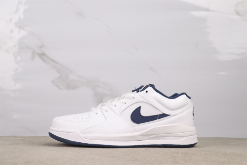 Air Jordan Stadium 90 Retro White Blue Basketball Shoes Unisex Sneaker