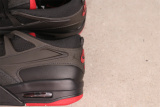 Air Jordan 4 RM  Bred  Retro Low Black Red Basketball Shoes Unisex Sneaker