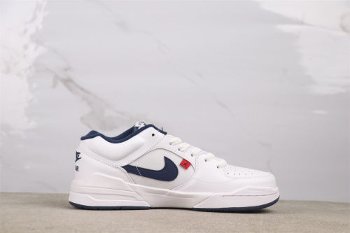 Air Jordan Stadium 90 Retro White Blue Basketball Shoes Unisex Sneaker