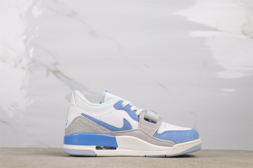 Air Jordan Legacy 312 Low Retro White Blue Basketball Shoes Unisex Sneaker