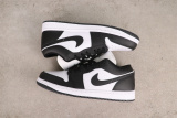 Air Jordan 1 Retro Low Black White Basketball Shoes Unisex Sneaker