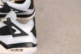 Air Jordan 4 GS  Pure Platinum  Retro Basketball Shoes Unisex Sneaker