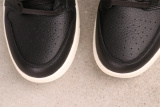 Air Jordan 1 Low OG  No Swoosh Pack  Retro Black Basketball Shoes Unisex Sneaker