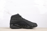 Air Jordan 13  Black Cat  Retro High Basketball Shoes Men Sneaker
